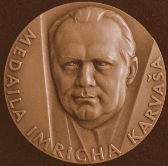 Averz pamätnej medaily I. Karvaša